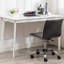 Chaise de travail en similicuir
