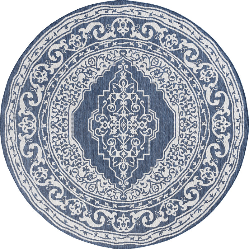 Tapis intérieur / extérieur Wars Wars, Rond 7 pi 11 po