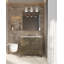 Meuble-lavabo simple en chêne l 36 po x P 22 po Laurel-104783379