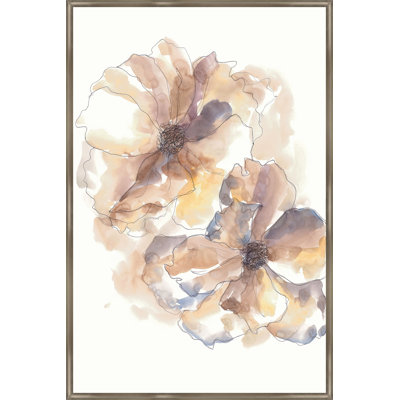 la Floraison I Framed Painting Canvas