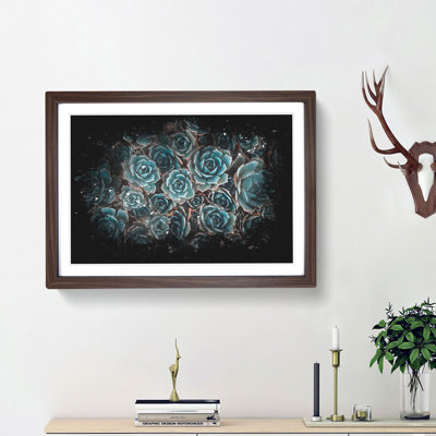 Succulent Plants - Picture Frame Graphic Art Print
