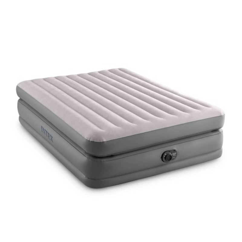 Lit gonflable surélevé grand confort Intex 20 po avec technologie Fiber-Tech, Queen