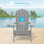 Chaise Adirondack pliante en plastique Halstein-2135445929