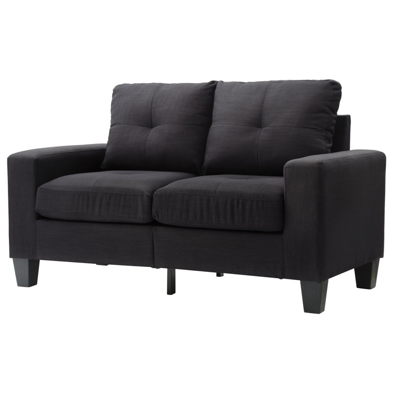 Modular Loveseat , BLACK