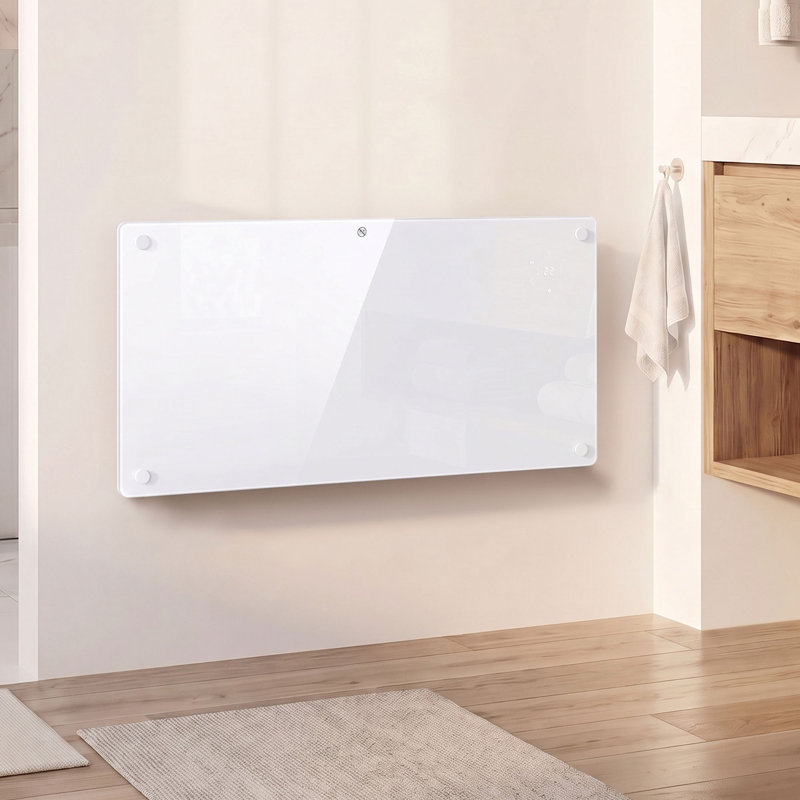 HOMCOM 1500 BTU Electric Panel Space Heater
