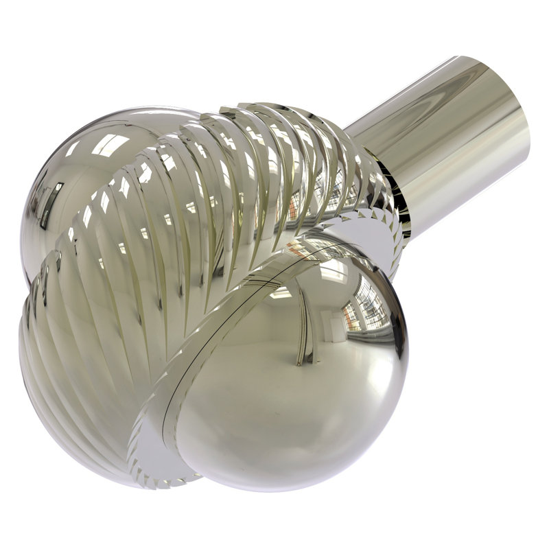 1 1/2" Novelty Knob, Polished Nickel