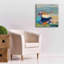 «Bottle Green Boat» par Beth Forst - photographie sur toile tendue