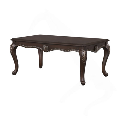 Table basse, finition cerise