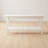 Storage Bench with Lower Shelf, Ivory-251988090