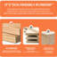 Meuble-lavabo mural 36 po, meuble-lavabo double 36 po-826866558