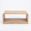 Table basse moderne en MDF de 47,24 pouces avec tablette de rangement ouverte-742626574