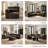 Confesor Chenille Modular L-Shaped Sectional Sofa With Ottoman-847262521