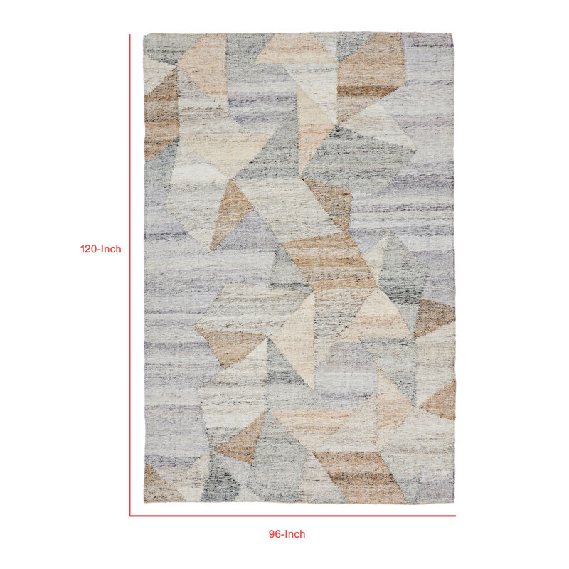 Tawas Moroccan Area Rug, Rectangle 8' x 10'