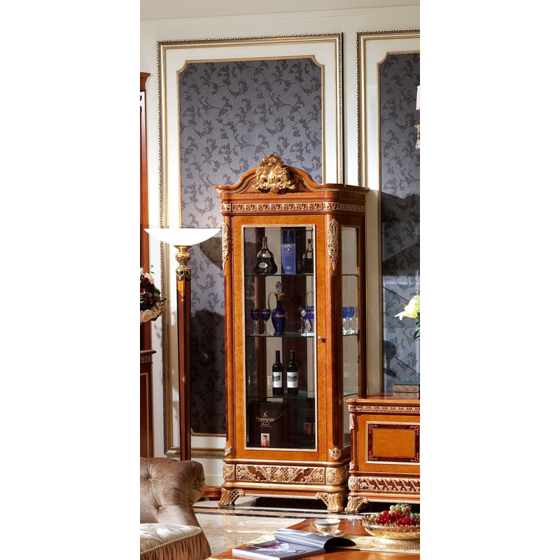 Edelman Lighted Curio Cabinet, Right