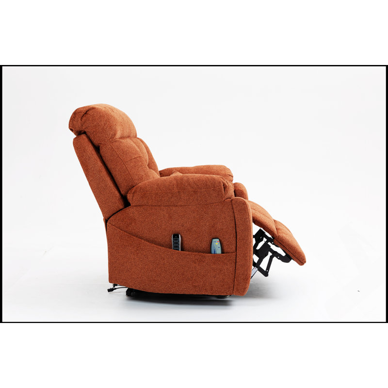 Electric Lift Recliner With Heating, Massage, And 180-Degree Tilt For Ultimate Comfort And Relaxation, Rose