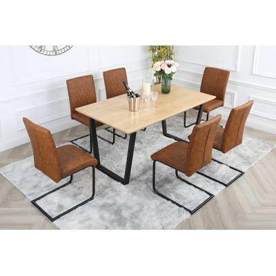 Asfand 6 - Person Dining Set