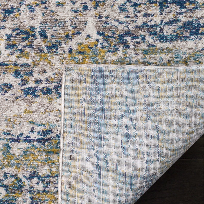 Hermanus Performance Oriental Rug, Round 6'5"
