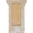 Endurathane Oak Leaf Corbel, 6 3/4"W x 4 3/8"D x 10 3/4"H, Factory Primed
