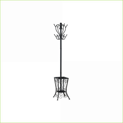 Portemanteau avec banc, MDF blanc et portemanteau en métal avec tablettes de rangement Panneau perforé bricolage | Blanc | Bois aggloméré + métal