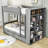 Janael 2 Drawer Standard Bunk Bed with Shelves by Harriet Bee-484224126-484224124