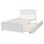 Lit plateforme simple avec lit gigogne