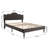 Lit simple tapissier à tête de lit ajustable-88103691
