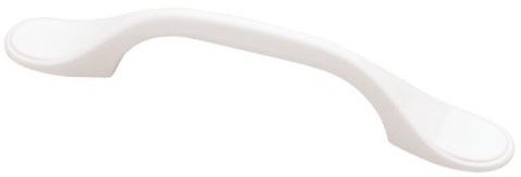 3" Spoon Foot Pull White