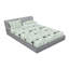 Drap-housse floral en microfibre-89080925-89080930