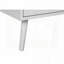 Table d'appoint avec 2 tiroirs - stratifié blanc, H 24 po-366910150