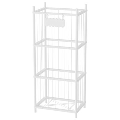 Organisateur de rangement pour animaux en peluche, support de rangement en peluche pour jouets de zoo, cage à jouets en peluche de grande capacité pour salle de jeux
