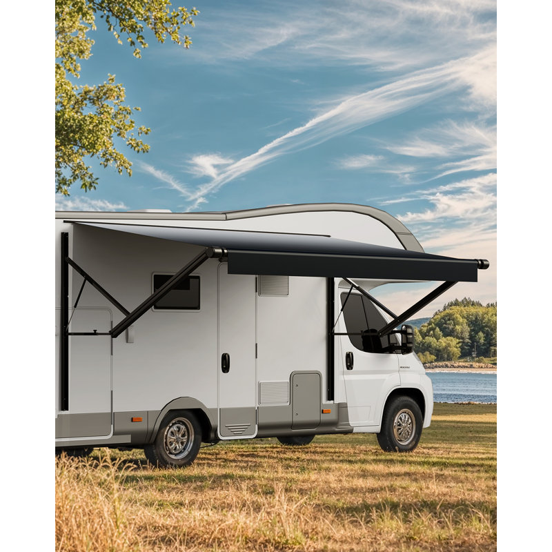 Auvent de remplacement 18 po pour caravane manuelle de remplacement pour la plupart des véhicules récréatifs DC12V