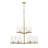 Asine 9 - Light Steel Dimmable Chandelier