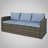 Ana 7-Person Outdoor Wicker Patio Conversation with Cushions & Storage-129508741
