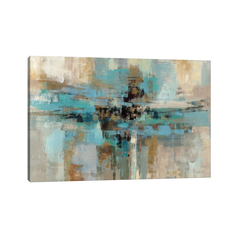 Morning Fjord by Silvia Vassileva - Wrapped Canvas Painting, 20.32 cm H x 30.48 cm W