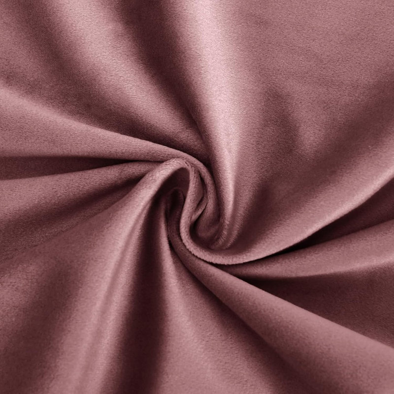 Velvet Curtains 96 Inches With Tiebacks - Elegant Room Darkening Bundleable Grommet Window Curtains Neutral Style Window Dressing For Bedroom/Living Room, W52 X L96, 2 Panels