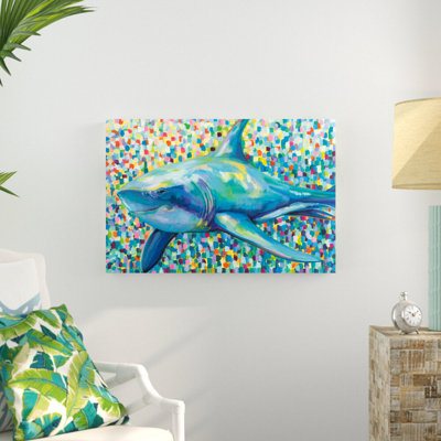 " Chatham Shark " by Jeanette Vertentes Painting Print