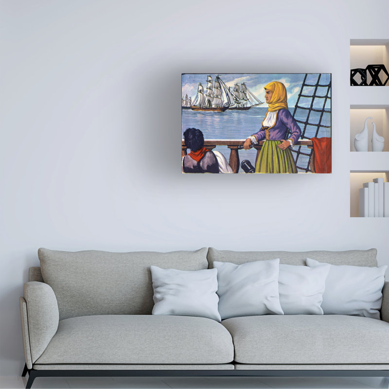 Art sur toile, "Anonyme", Bubulina Laskarina, H 22 po x l 32 po