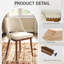Two-tier solid wood upholstered side chair-910019276-921846684-910019279