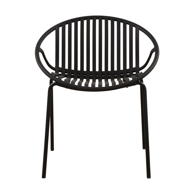 Ferrysburg Patio 7-Piece Dining Set, Black