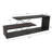 Modern Anthracite TV Stand with Numerous Shelves, 47.2 x 15.7 x 15.7 inches | 100% Melamine Coated Particle Board, Thickness: 0.7 inches | Stylish Industrial Design for Living Room & Entertainment Spaces-967775590