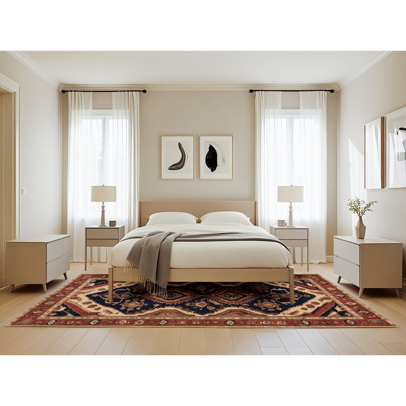 Machine Washable Persian Brown Area Rug, Rectangle 5' x 8'