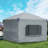 Iron Pop-up Canopy with Removable Window Sidewalls and Roller Bag-90566772-86693558