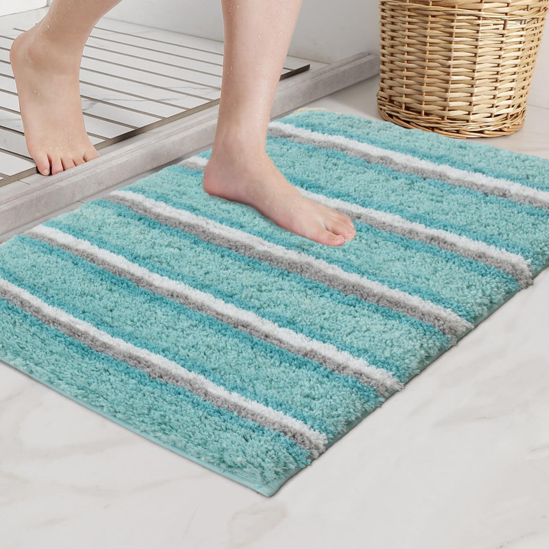 Amyr Non-Slip, Aqua, 40" L x 24" W