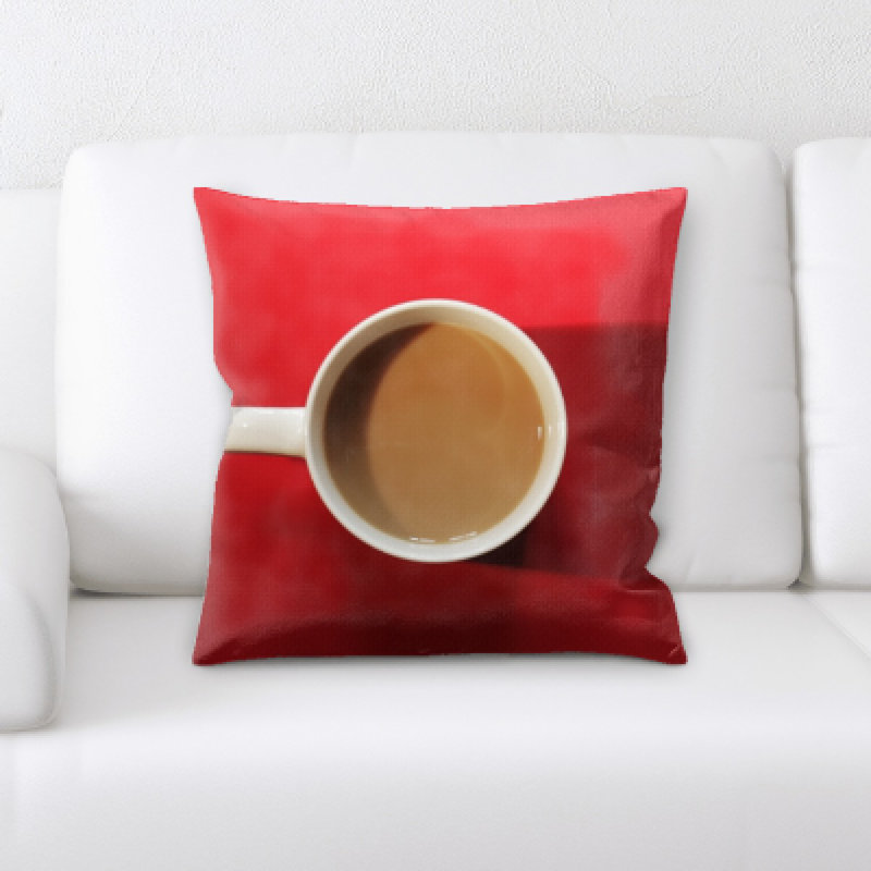 Microsuede Throw Pillow