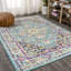 Tapis bleu / multicolore Eugena-259115162