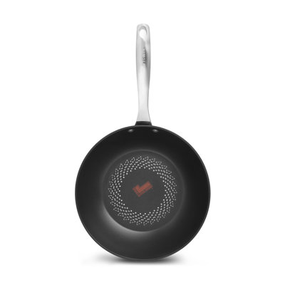 Tower T900306 SmartStart Ultra Forged 28cm Aluminium Wok with Aeroglide Ultra Non-Stick Coating, Induction compatible