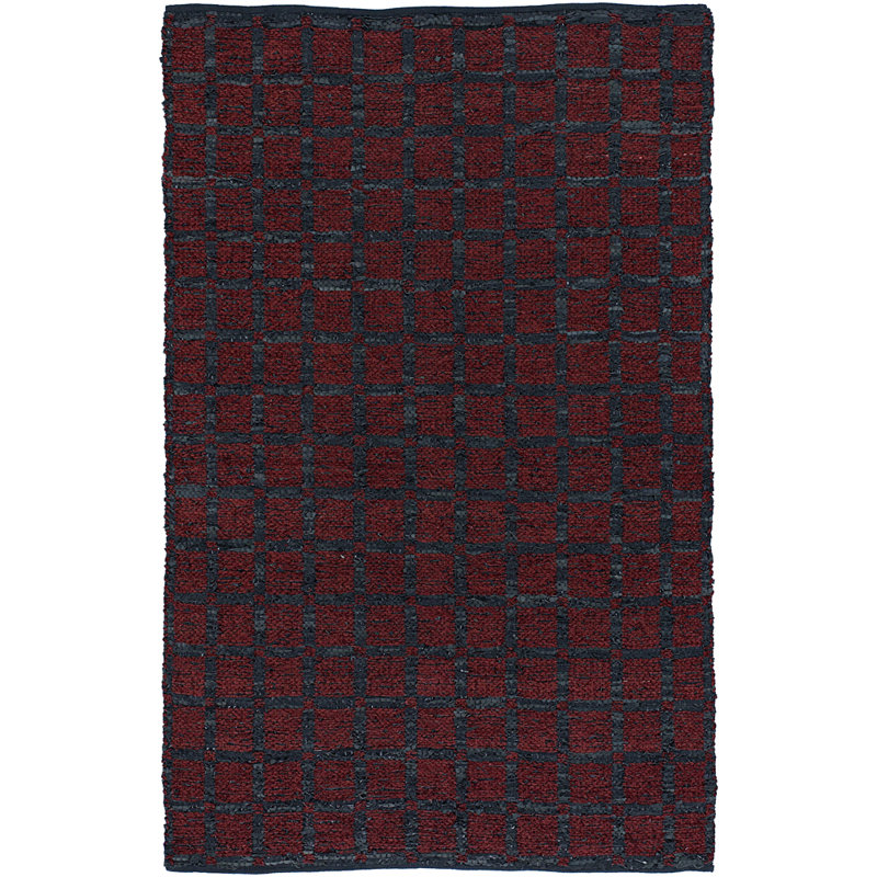 Tapis rouge / noir Lee-Abele, Rectangle 2 pi x 3 pi