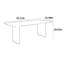 Table de salle à manger rectangulaire noire-1811448695