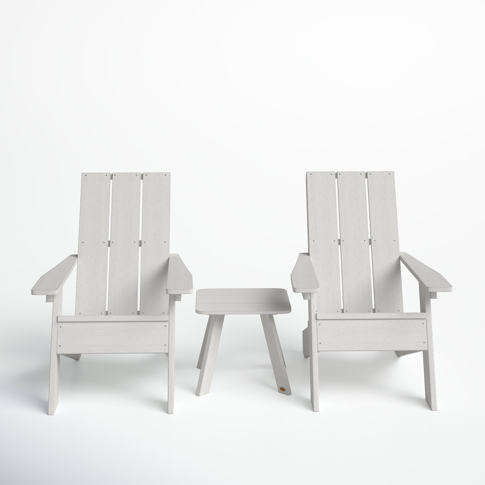 Byrnes 2 - Person Patio Conversation Set, White