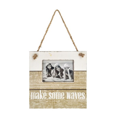 Porte-photo 9 "en MDF Make Waves